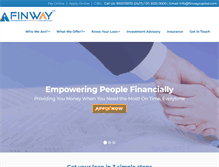 Tablet Screenshot of finwaycapital.com